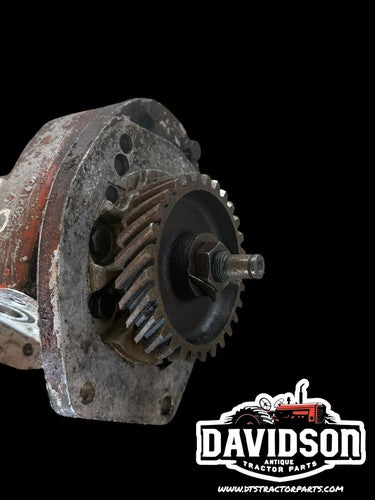 Farmall IH 400 450 tractor Good hydraulic pump assembly w/ drive gear