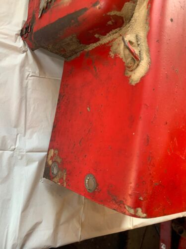 Farmall 300-350 Tractor Dash Sheet Metal With  T/A Emblems Antique Tractor