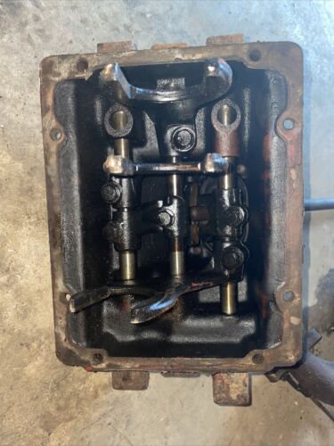 McCormick Farmall F20 tractor transmission cover panel gear shift shifter tower