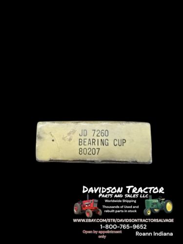 Genuine John Deere JD7260 New Old Stock Bearing Cup