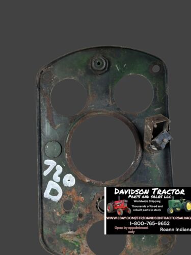 John Deere 720 Diesel Dash Plate Used