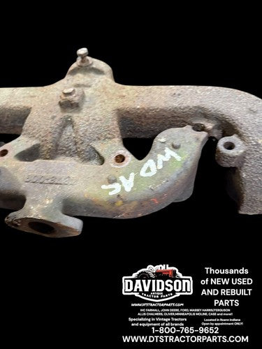 Intake & Exhaust Manifold fits Allis Chalmers D17 WC WD WD45 70226350 70224782