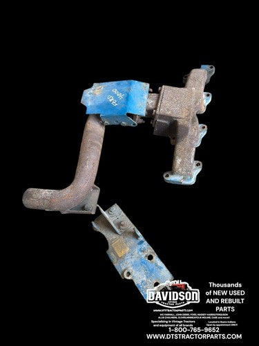 Ford 4000 Diesel Exhaust Manifold Antique Tractor