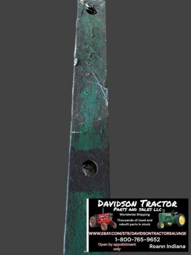 John Deere Late B Styled tractor original JD drawbar. Antique Tractor