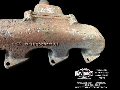 International 684 Exhaust Manifold W/Elbow Antique Tractor 3136668R1 3136066R1