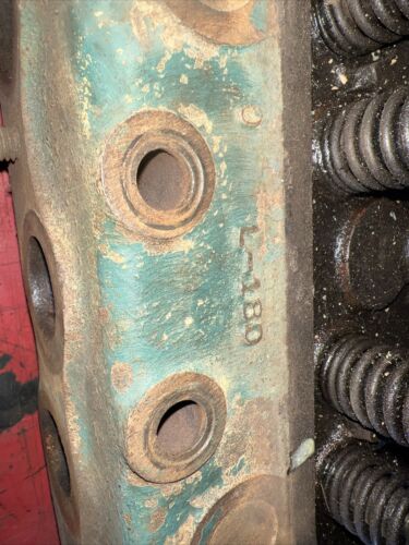 Oliver 66 gas Tractor OL WHITE 1974-75 244 engine motor 4 cylinder head & valves