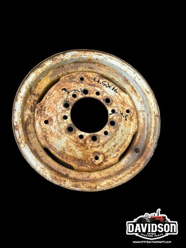 4.5x16 6 Bolt Front Tractor Rim Antique Tractor 4.5 Inch Center Hole