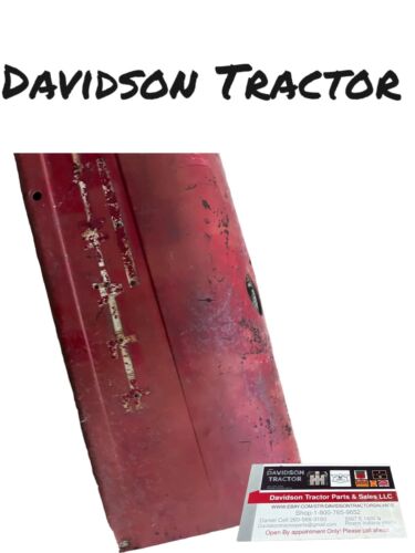 International IH Farmall Right Hood Side Cover Panel 400 450  Antique Tractor