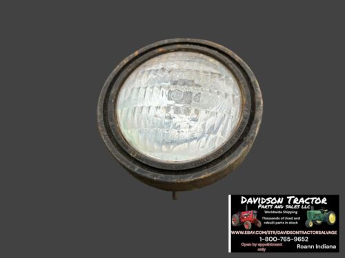 IH Tractor Headlight W/Bracket Antique Tractor