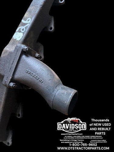 IH Farmall 826 German Diesel Exhaust Manifold Antique Tractor