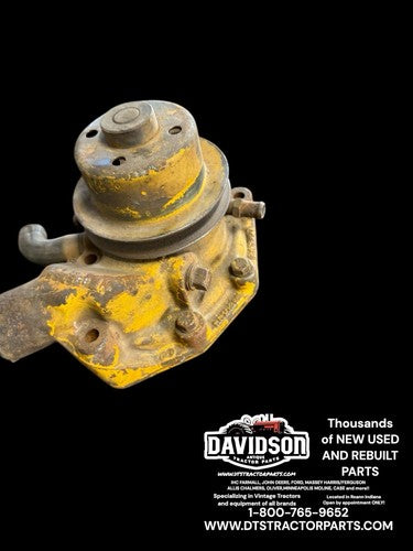 Good Used R55758 Water Pump w Pulley Fits John Deere 820 830 1020 1520 1530 2020