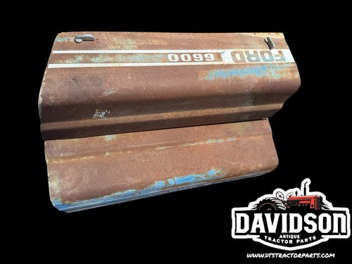 Ford 6600 Tractor Hood Engine Cover Antique Tractor