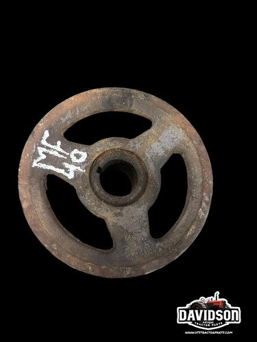 Massey Ferguson 40 Crankshaft Pulley Antique Tractor