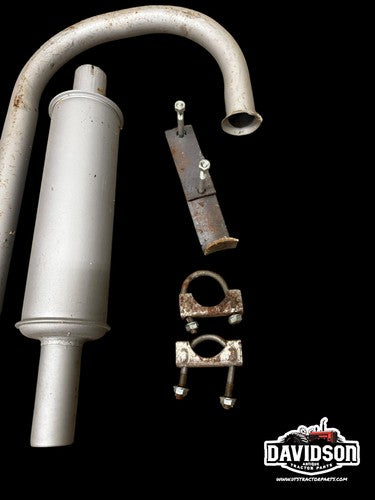 Massey Ferguson TO-20 TO-30 Muffler W/pipe MF-18
