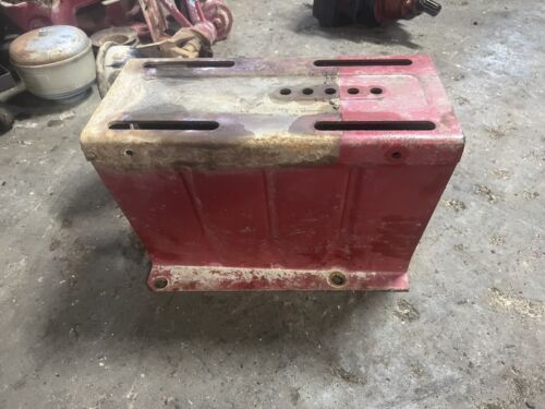 Farmall 460 560 Tractor Original IH tool box seat frame base mount W/ tray Light
