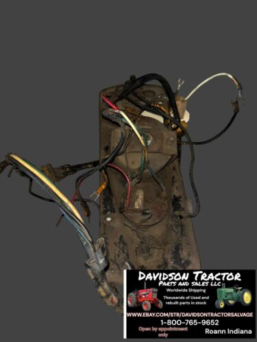 John Deere 420 Dash Panel Instrument Panel W/wiring Antique Tractor