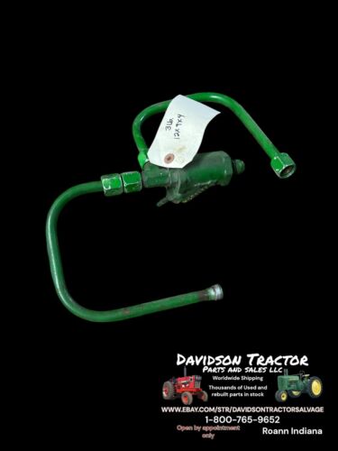 John Deere 221887R Hydraulic Valve With Line Antique Tractor