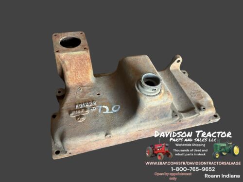 John Deere 720 Diesel Radiator Top Tank Casting F3122R    Antique Tractor
