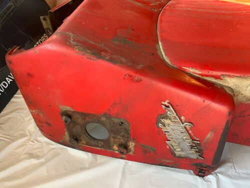 Farmall 300-350 Tractor Dash Sheet Metal With  T/A Emblems Antique Tractor