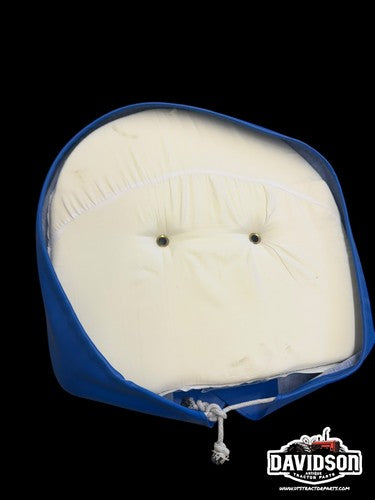 Blue And White Ford Tractor Seat Cover Cushion