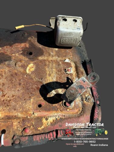 International B-414 Air Cleaner With Bracket Antique Tractor