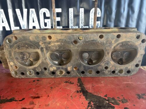 Oliver 66 gas Tractor OL WHITE 1974-75 244 engine motor 4 cylinder head & valves