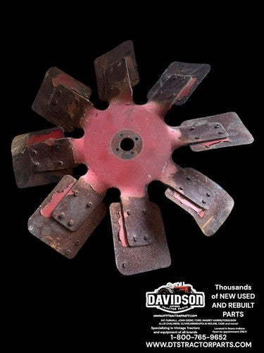 International IH Farmall 656 Diesel Fan Blade Assembly Antique Tractor