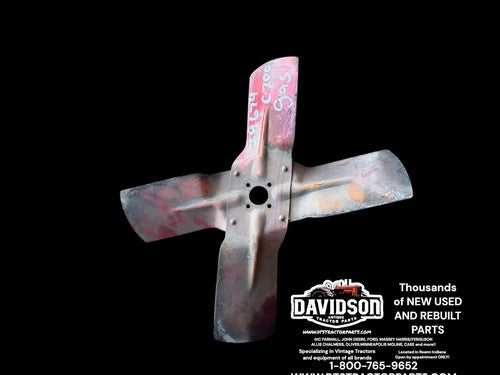 IH International 674 Gas Fan Blade Assembly C-200 Antique Tractor