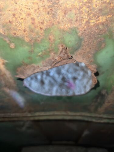 John Deere R DIESEL Hood antique tractor