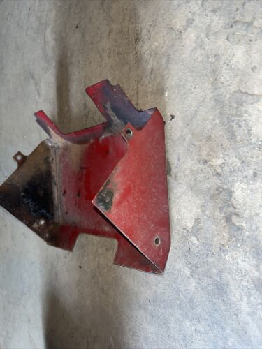 International Farmall 706 IH tractor original hydraulic valve cover panel