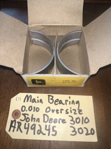 Main Bearing - .010" Oversize John Deere 3010 3020 AR49245