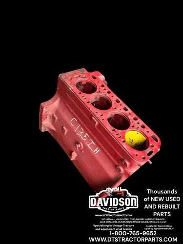 International Farmall C135 Engine Block Good Used 375596R1