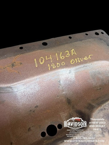 Oliver 1800 Transmission Cover Pan 104163A Antique Tractor