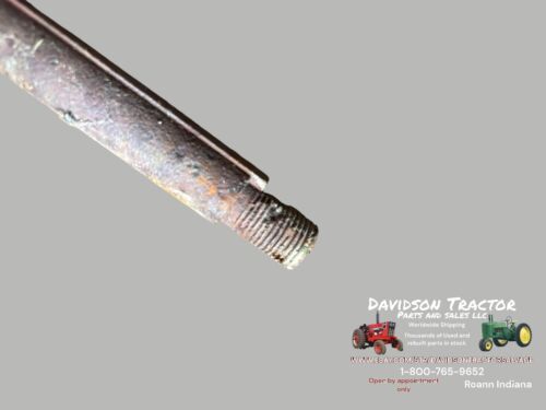 John Deere D2966R Upper Water Pipe w Fan Shaft & Fan Shaft Governor Gear