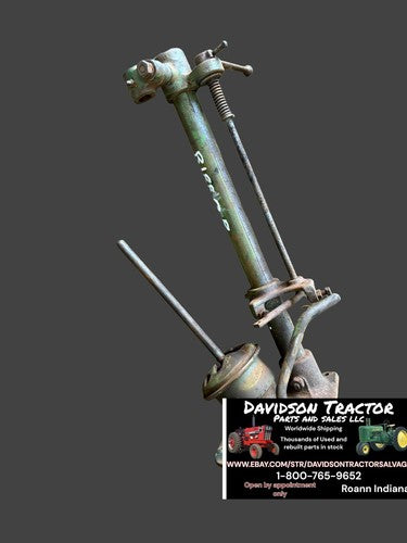 1937 John Deere B Shifter Tower Throttle Assembly Steering Shaft Post Antique