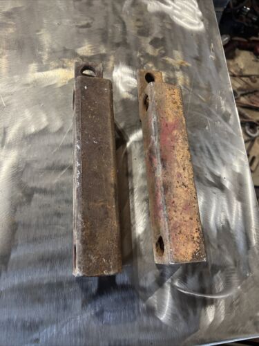 Farmall H M 400 450 drawbar blocks pair