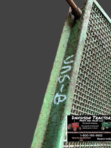 John Deere Unstyled B Front Grill Screen Antique Tractor