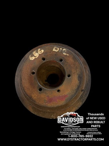 1968 International IH 656 Utility Tractor Front Crankshaft Pulley