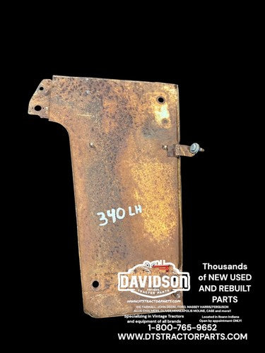 IH Farmall 340 Left Hand Side Panel W/Emblem Antique Tractor