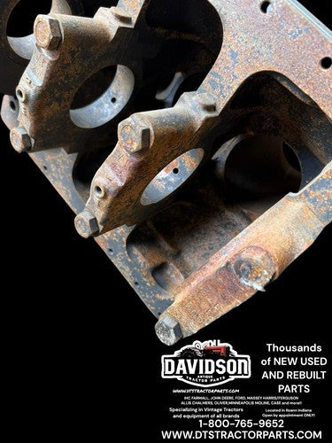 3711164A-1 Perkins 3.152 Engine Block Massey Ferguson 240 Antique Tractor