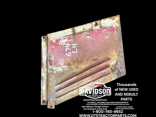 1973 International IH 674 Tractor Left Side Hood Panel