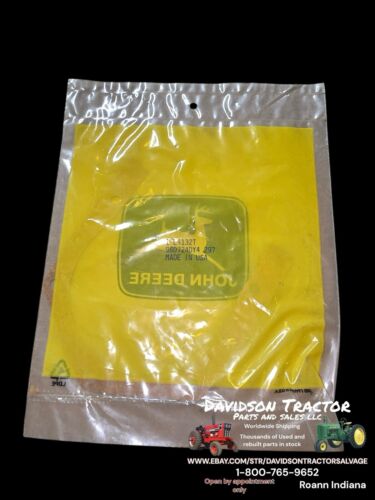 Genuine John Deere L  L4132T  New Old Stock  GASKET, REAR OIL SEAL PLATE