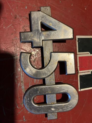 Original Farmall 450 Side emblem Antique Tractor