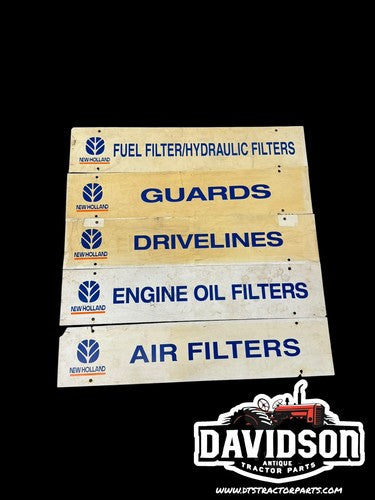New Holland Dealership Parts Signs Vintage Advertising