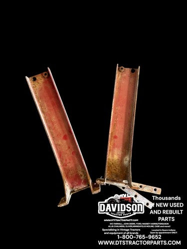 International Farmall Cub Radiator Support Bracket Mount Pair Antique Tractor