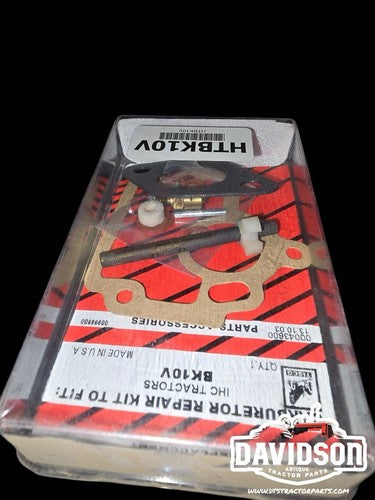 Carburetor Repair Rebuild Kit For International Farmall IH H O4 W4 I4 HV Tractor