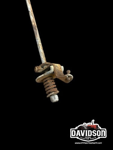 Ford 4000 Throttle Shaft W/handle Antique Tractor