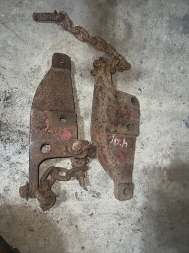 International Harvester 424 Hitch Brackets Antique Tractor PAIR