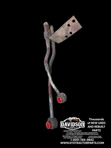 IH International 504 Utility Hydraulic Remote Lines W/block Antique Tractor