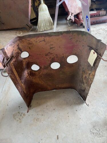 Farmall C Super SC tractor Original IH engine motor hood cover panel Early